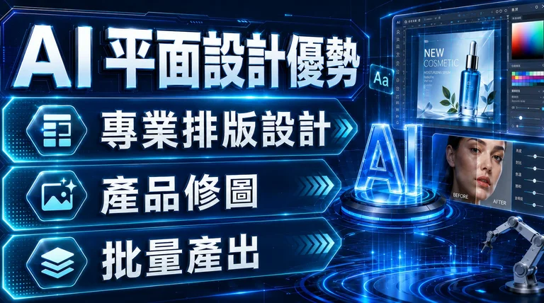 AI 平面設計優勢